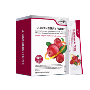 3d New U Cranberry Forte Box+sachet
