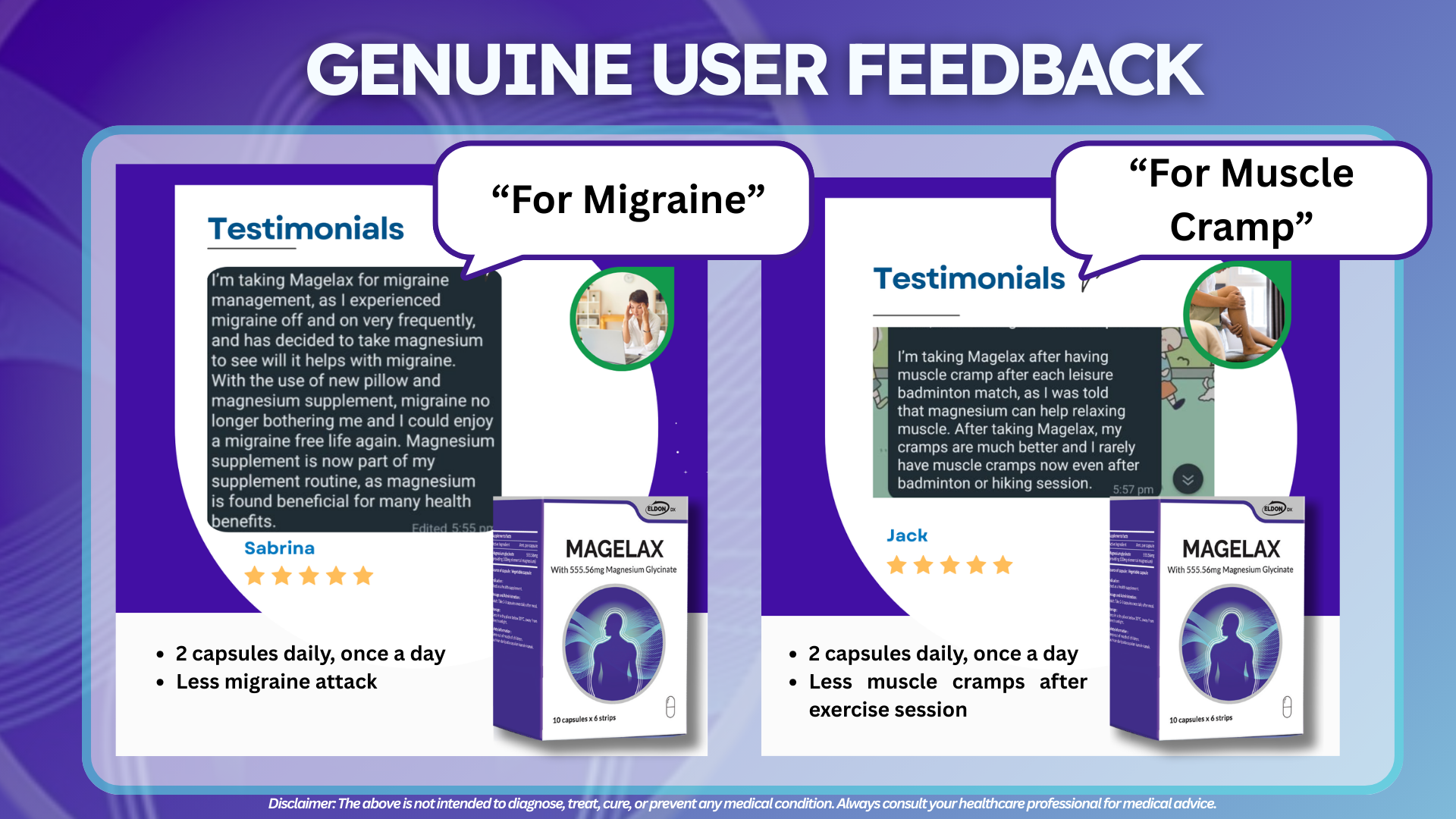 Magelax Real user results 