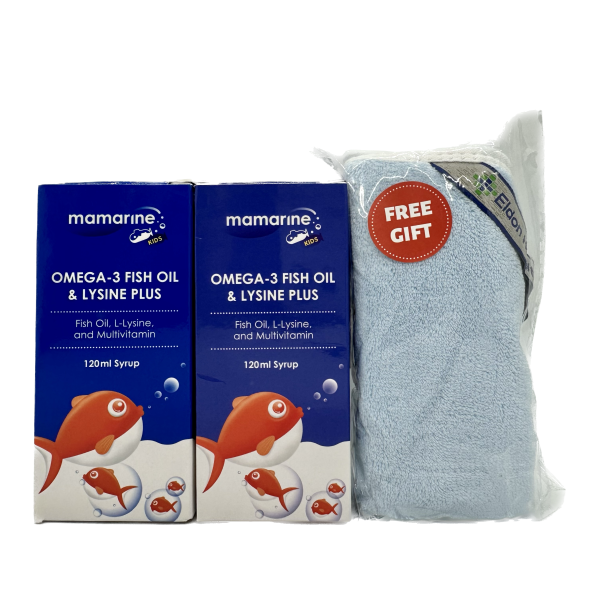 Mamarine Twin Pack FOC Towel packshot_blue